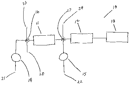 A single figure which represents the drawing illustrating the invention.